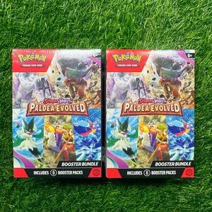 2x 2023 Pokemon Scarlet & Violet ‘Paldea Evolved Booster Bundle’